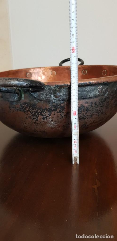 Antig&uuml;edades: OLLA DE COBRE ANTIGUA - Foto 5