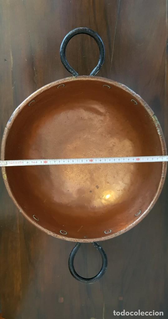 Antig&uuml;edades: OLLA DE COBRE ANTIGUA - Foto 6