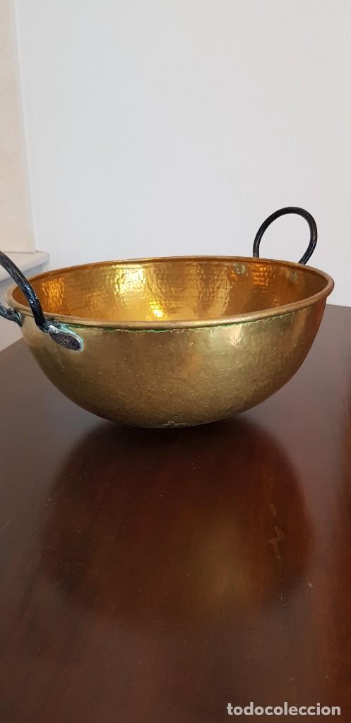 Antig&uuml;edades: OLLA DE COBRE ANTIGUA - Foto 2