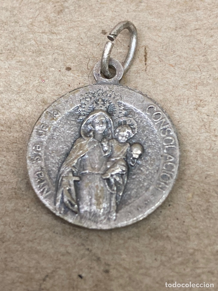 Antig&uuml;edades: Medalla religiosa de metal - Foto 2