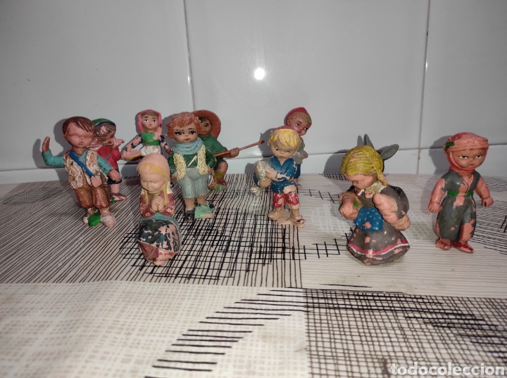 Antig&uuml;edades: Figuras de Belen - Foto 1