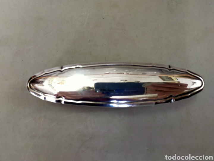 Antig&uuml;edades: CEPILLO DE TOCADOR EN PLATA PUNZONADA - Foto 9
