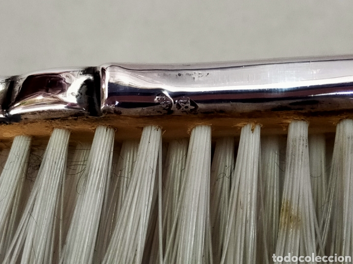 Antig&uuml;edades: CEPILLO DE TOCADOR EN PLATA PUNZONADA - Foto 12