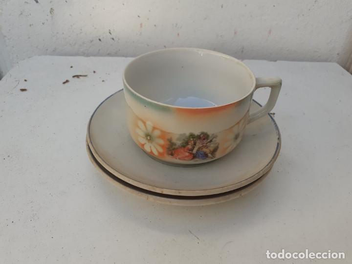 Antig&uuml;edades: tazon antiguo y 2 platos pikma - Foto 1