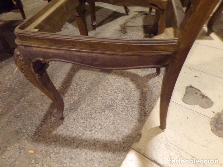 Antigüedades: buen conjunto de 6 sillas - Foto 10 - 219188563
