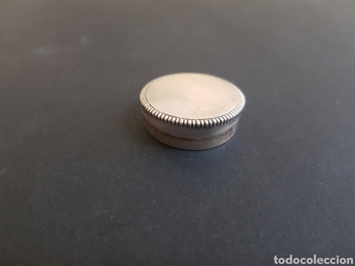 Antig&uuml;edades: #627 PASTILLERO EN PLATA DE LEY - Foto 2
