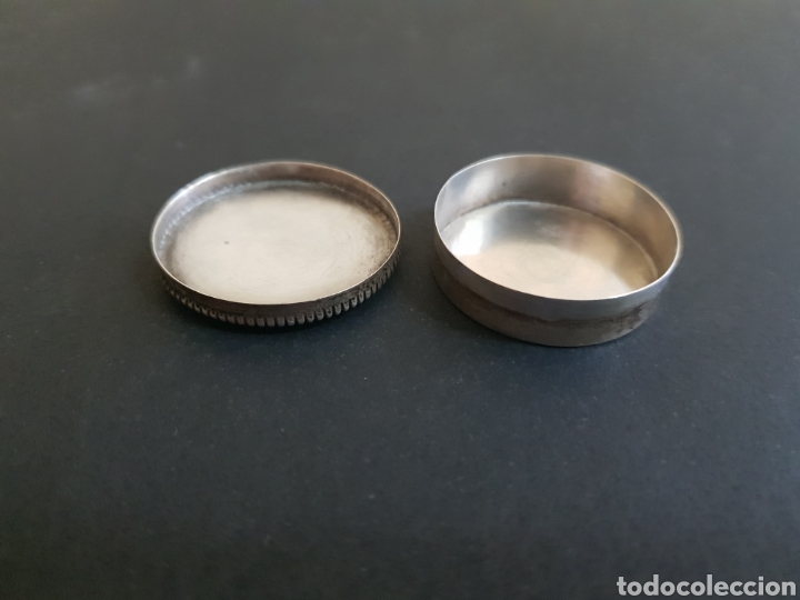 Antig&uuml;edades: #627 PASTILLERO EN PLATA DE LEY - Foto 1