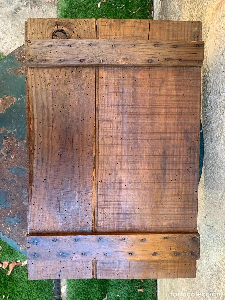Antig&uuml;edades: Caja de madera Leche Condensada La Lechera. - Foto 7