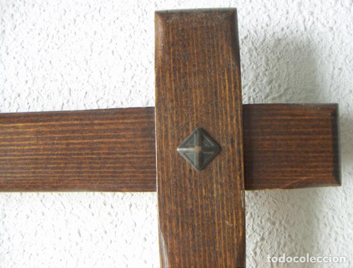 Antig&uuml;edades: Marco de madera macizo 68X53 cm - Foto 2