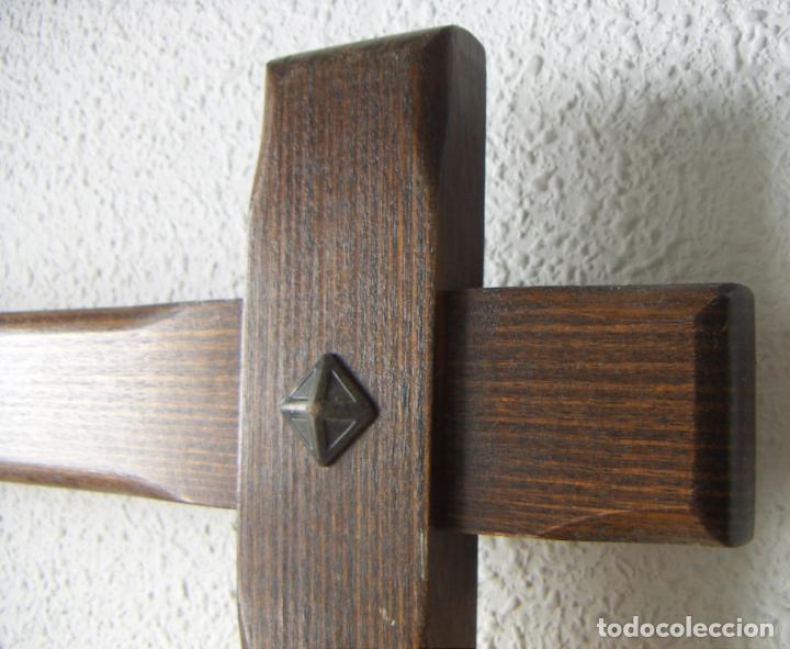 Antig&uuml;edades: Marco de madera macizo 68X53 cm - Foto 3