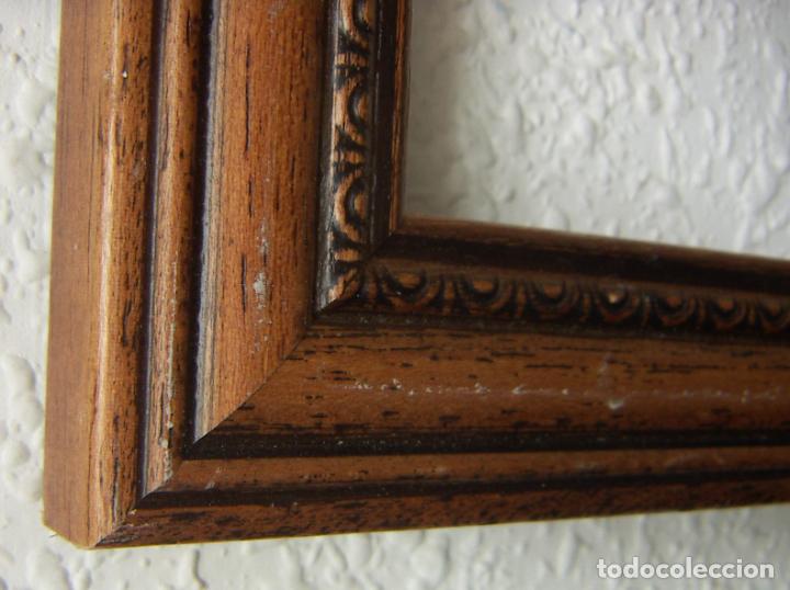 Antig&uuml;edades: Bonito Marco de madera 26X19 cm - Foto 1