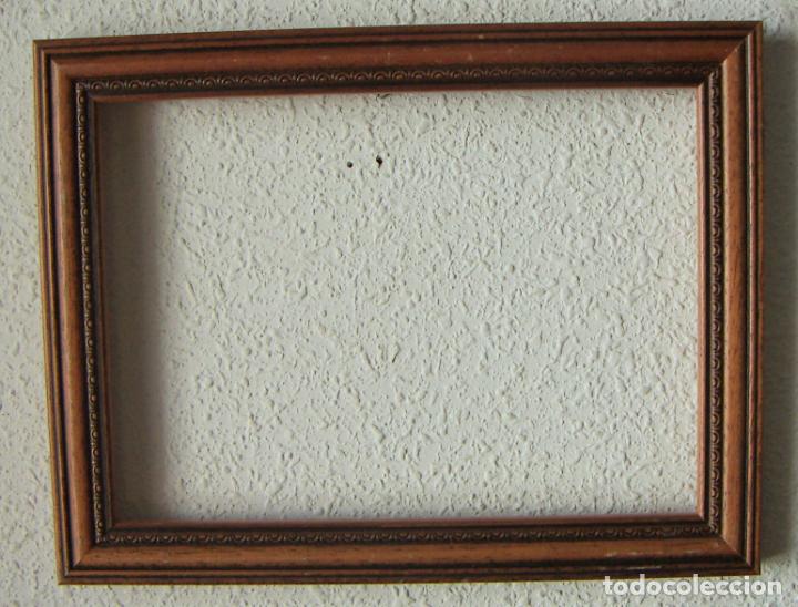 Antig&uuml;edades: Bonito Marco de madera 26X19 cm - Foto 2