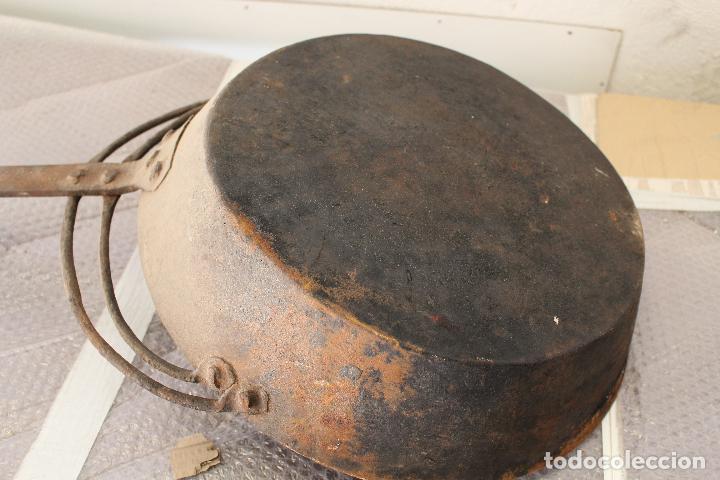 Antig&uuml;edades: Sarten antigua /chimenea / matanza / migas - Foto 4