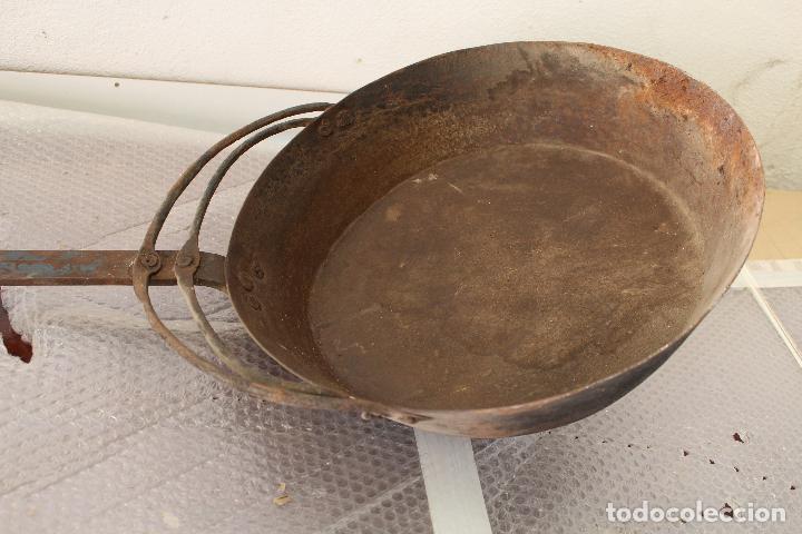 Antig&uuml;edades: Sarten antigua /chimenea / matanza / migas - Foto 7