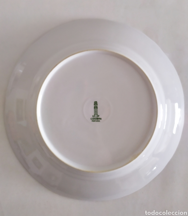 Antig&uuml;edades: Plato porcelana Coimbra - Foto 4