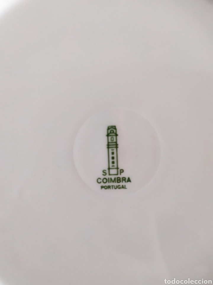 Antig&uuml;edades: Plato porcelana Coimbra - Foto 5