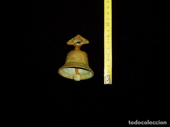 Antig&uuml;edades: Campanita bronce S. XIX - Foto 4