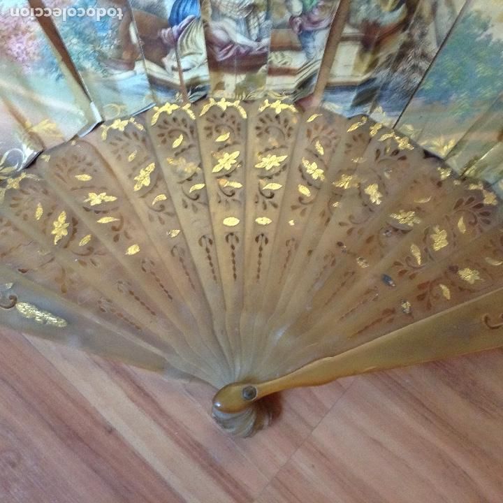 Antig&uuml;edades: ANTIGUO ABANICO DE ASTA - Foto 2