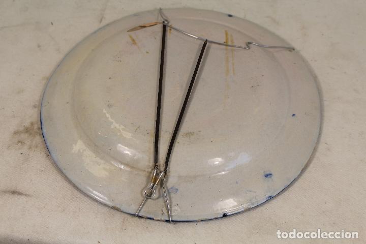 Antig&uuml;edades: Plato de Manises con pajaro - Foto 4