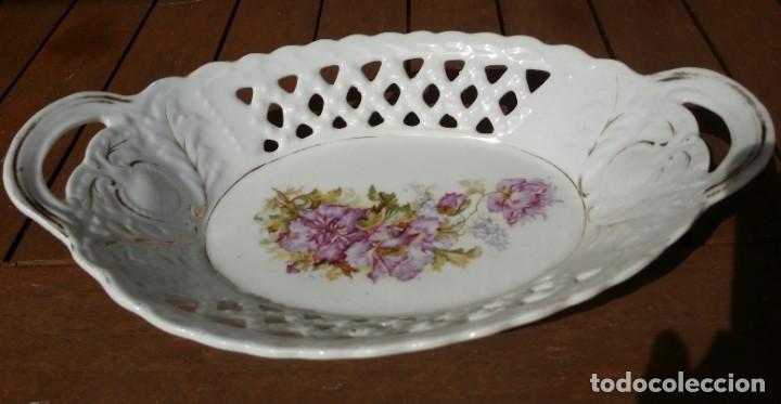Antiques: BANDEJA DE PORCELANA FF XIX PPS S. XX