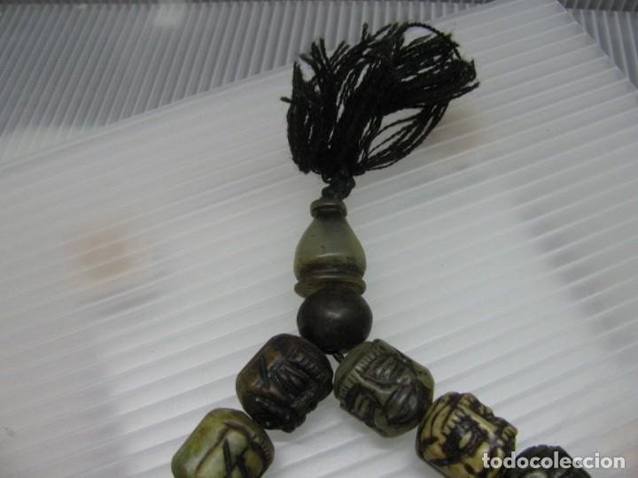 Antig&uuml;edades: cuentas budistas de jade - Foto 5