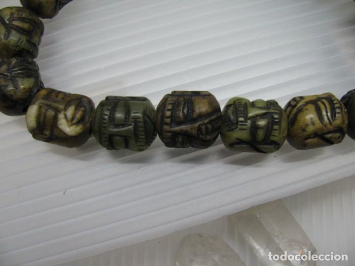 Antig&uuml;edades: cuentas budistas de jade - Foto 7
