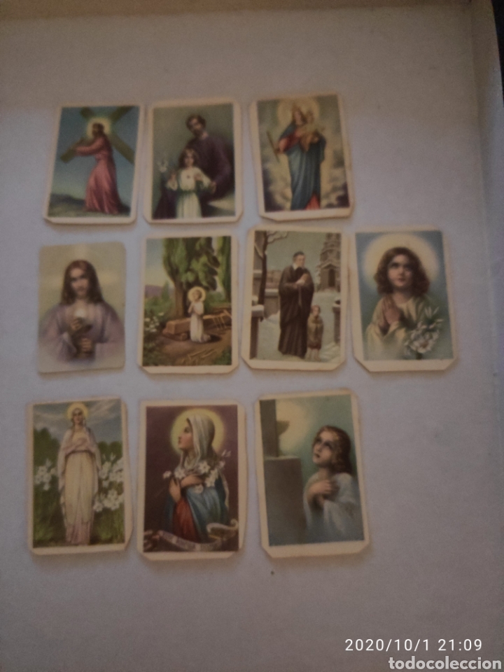 Antig&uuml;edades: Cromos religi&oacute;n antiguos - Foto 1
