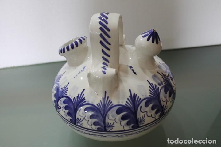 Antig&uuml;edades: BOTIJO CERAMICA AZUL - Foto 3