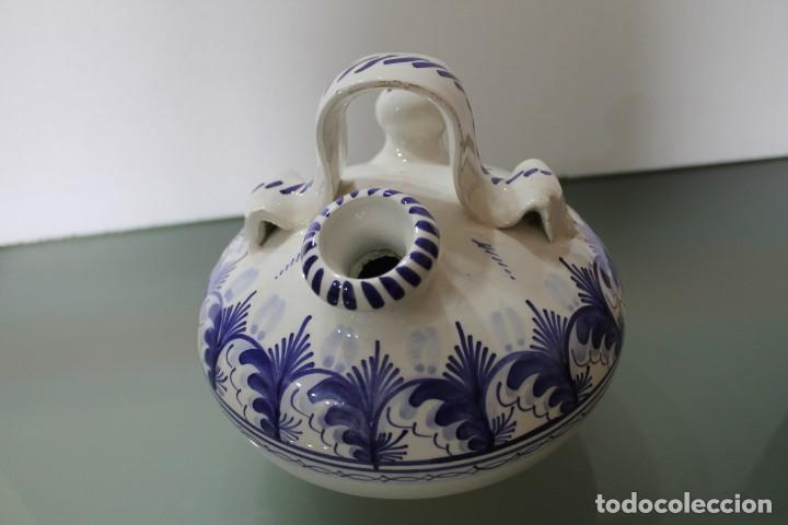 Antig&uuml;edades: BOTIJO CERAMICA AZUL - Foto 4