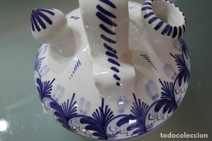 Antig&uuml;edades: BOTIJO CERAMICA AZUL - Foto 7