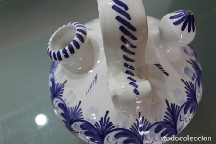 Antig&uuml;edades: BOTIJO CERAMICA AZUL - Foto 9