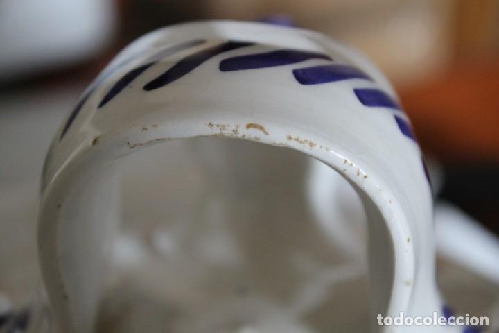Antig&uuml;edades: BOTIJO CERAMICA AZUL - Foto 11
