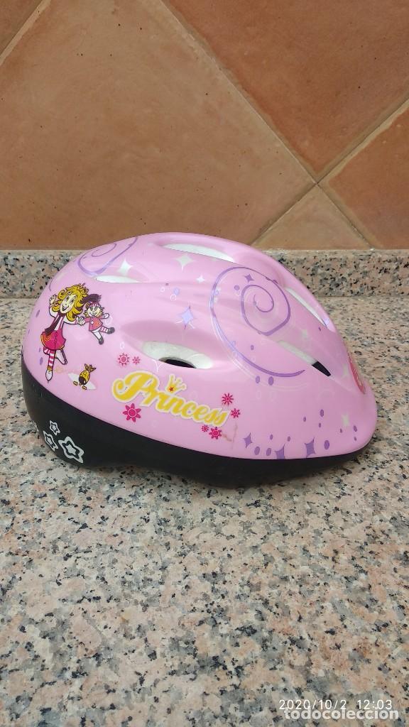 Antig&uuml;edades: Casco para montar en bicicleta - Foto 2