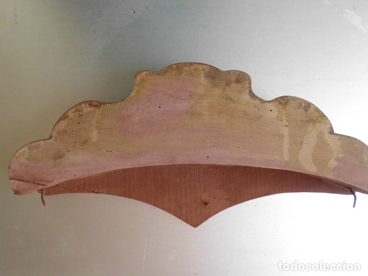 Antig&uuml;edades: Copete de madera modernista para cama - Foto 3