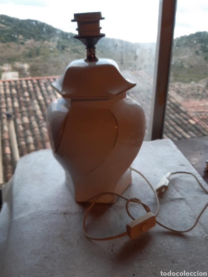 Antig&uuml;edades: Lampara de jarron. - Foto 1