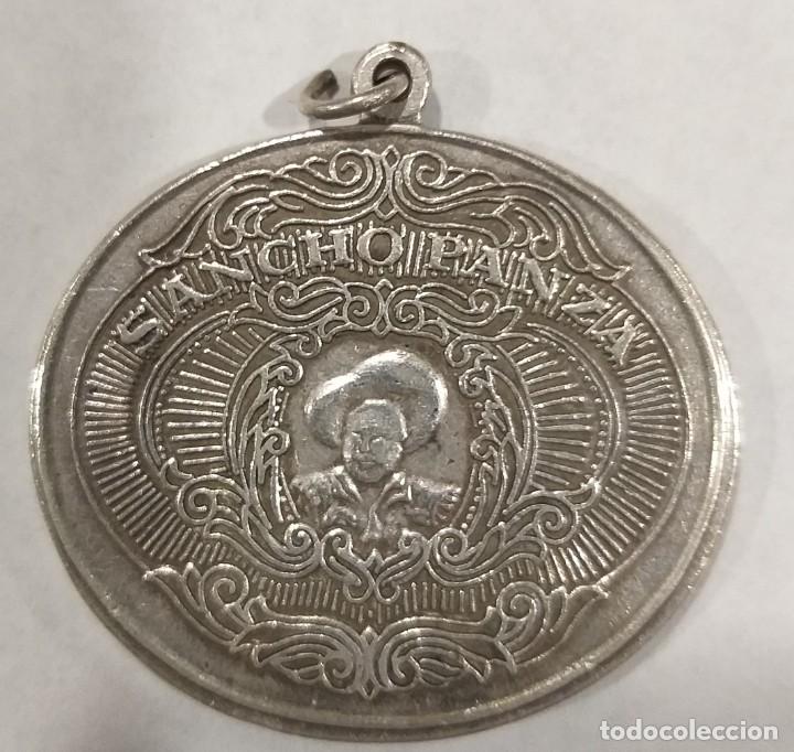 Antig&uuml;edades: MEDALLA DE PLATA SANCHOPANZA - Foto 1