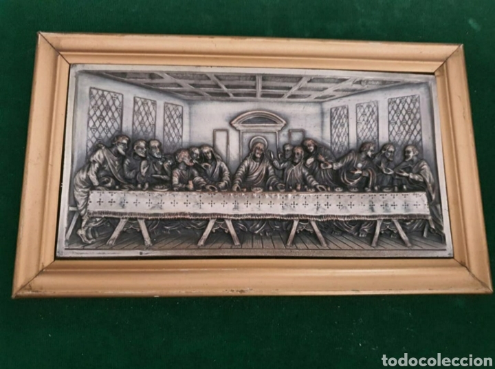 Antig&uuml;edades: Cuadro &uacute;ltima cena . - Foto 2