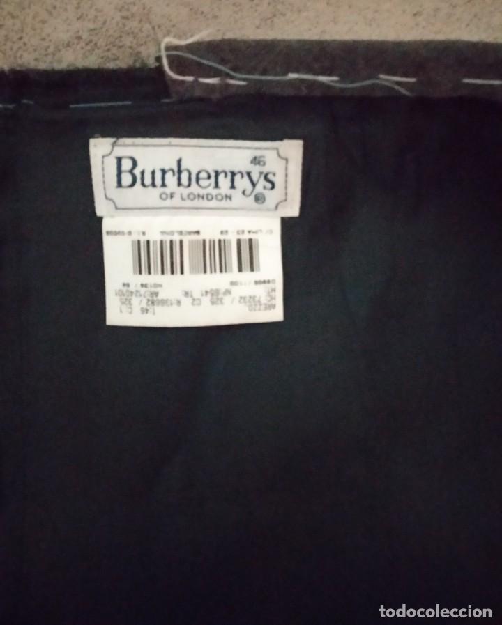 Antig&uuml;edades: Traje chaqueta Burberry - Foto 13