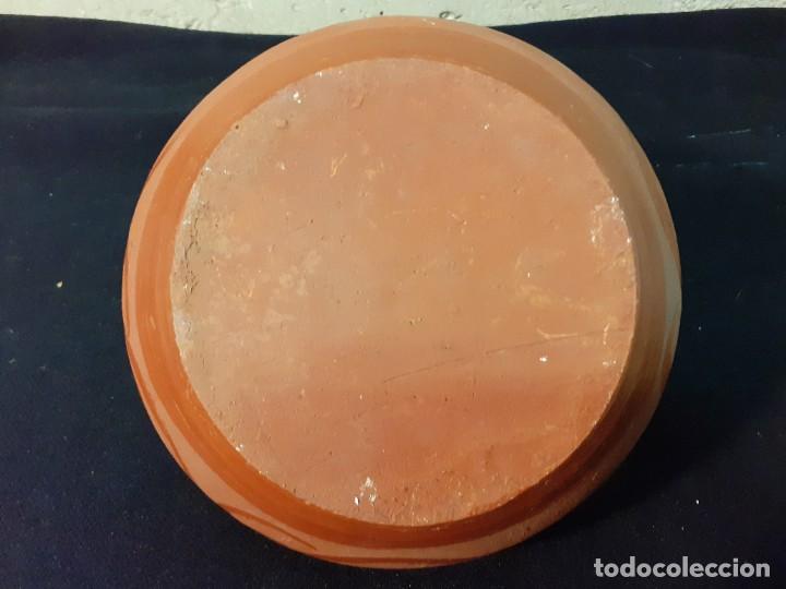 Antig&uuml;edades: Cantaro o botijo marron plano - Foto 4