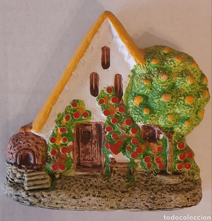 Antig&uuml;edades: Barraca Valenciana Ceramica Colgar 13 x 14 cm