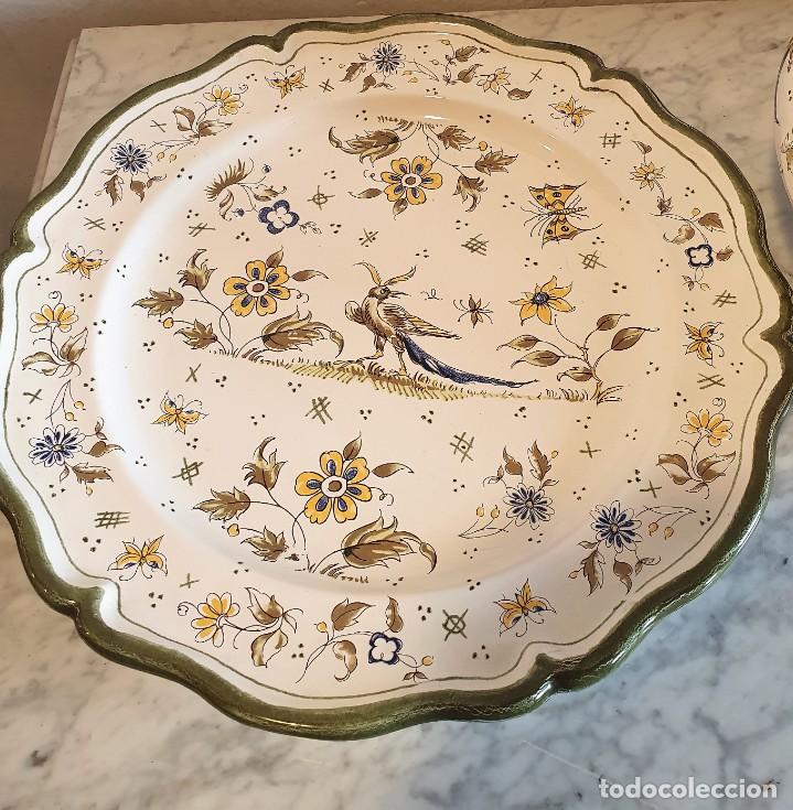 Antig&uuml;edades: SOPERA + PLATO DE PORCELANA CASES DE MANISES - Foto 4
