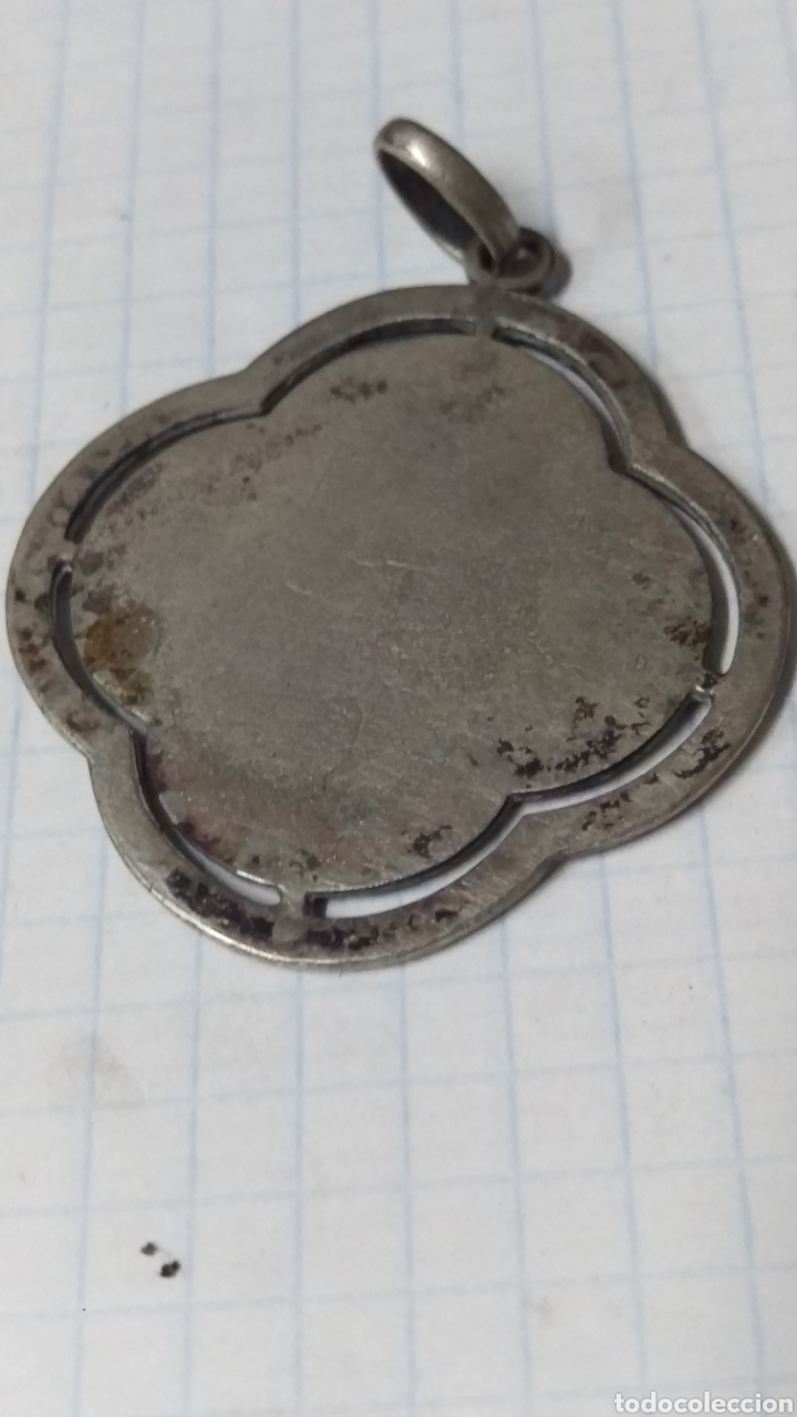 Antig&uuml;edades: Antiguo medalla San Antonio - Foto 2