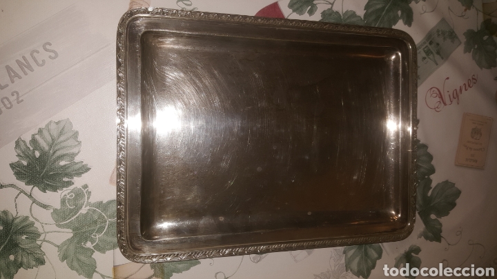 Antig&uuml;edades: Bandeja de plata - Foto 1