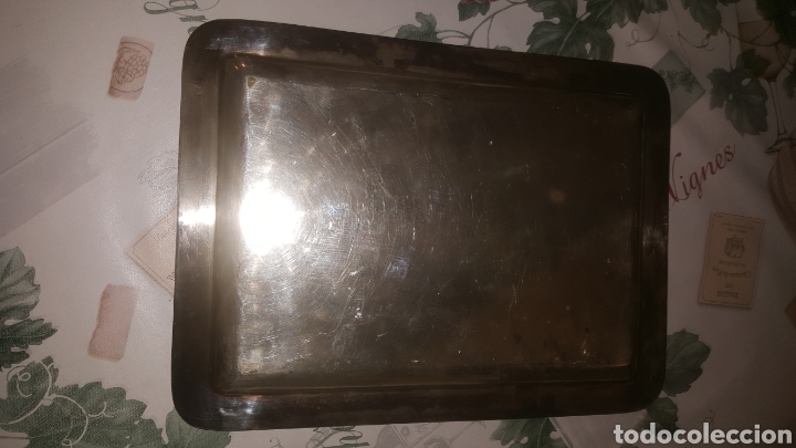 Antig&uuml;edades: Bandeja de plata - Foto 3