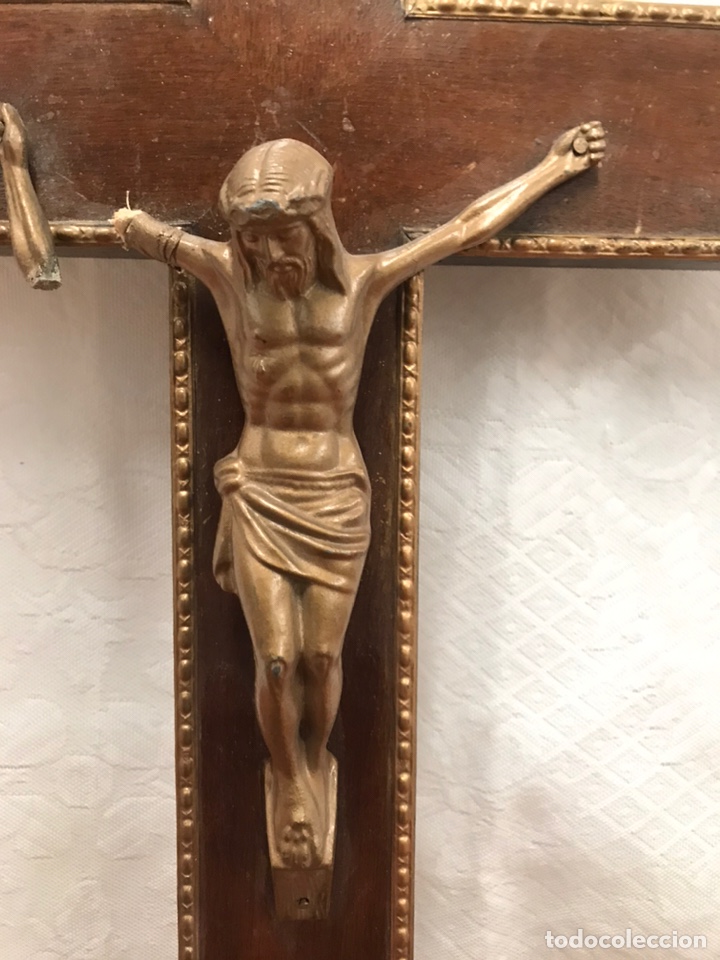 Antig&uuml;edades: ANTIGUO CRUCIFIJO - Foto 2