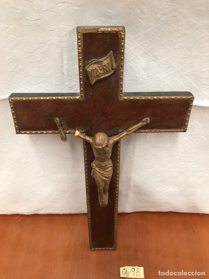 Antig&uuml;edades: ANTIGUO CRUCIFIJO - Foto 3