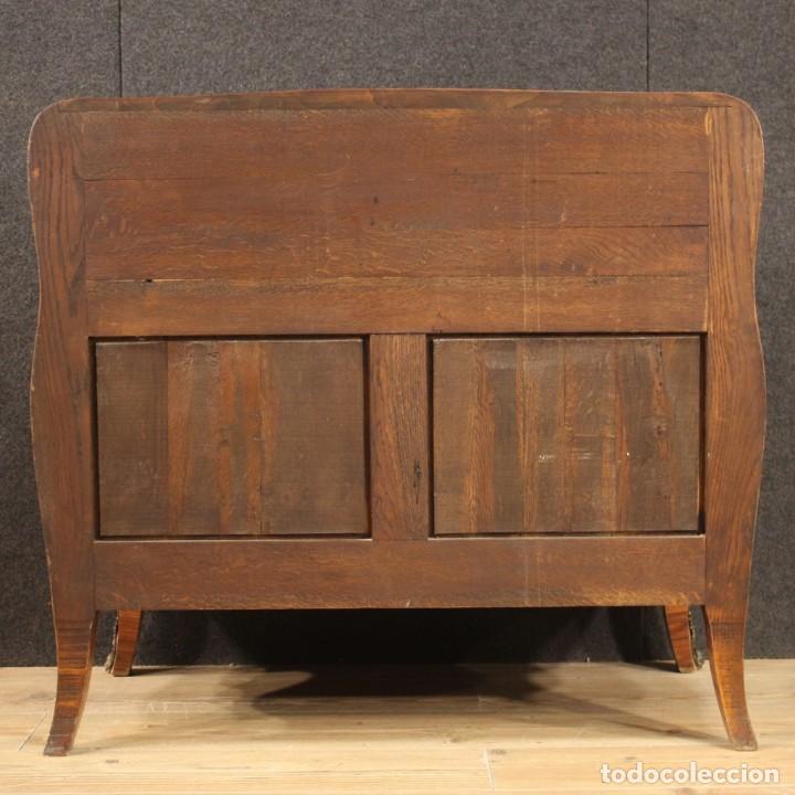 Antig&uuml;edades: Escritorio franc&eacute;s en madera con incrustaciones - Foto 10