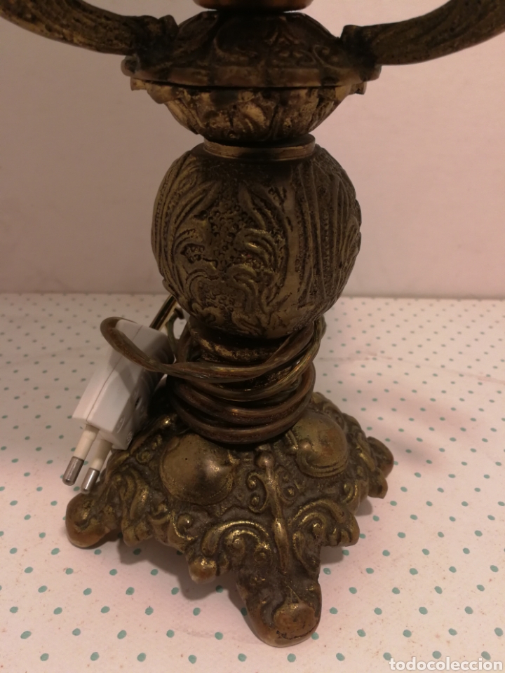 Antig&uuml;edades: L&Aacute;MPARA QUINQUE OPALINA - Foto 2