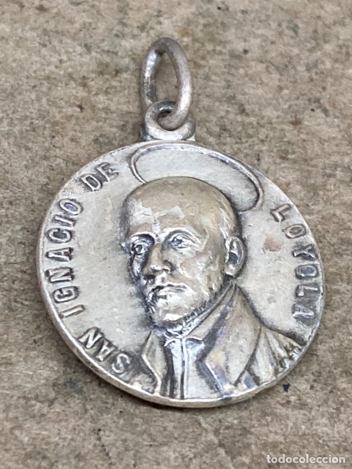 Antig&uuml;edades: Medalla religiosa de plata - Foto 1