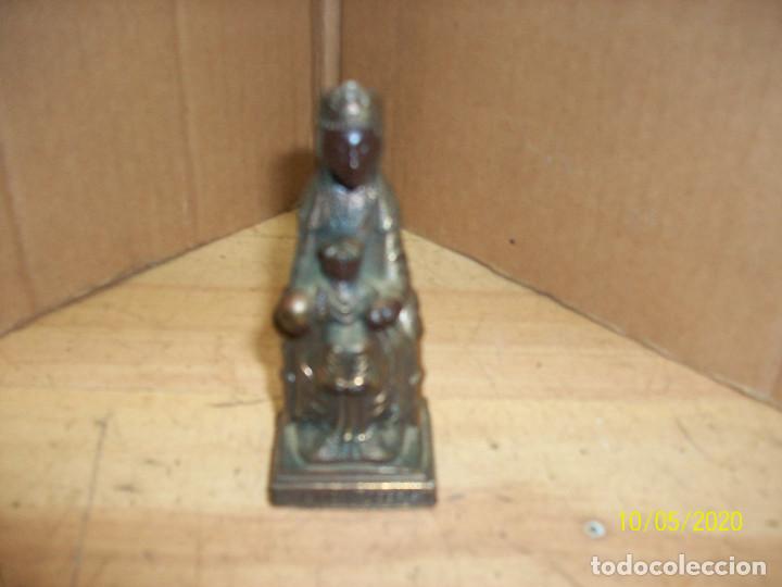 Antig&uuml;edades: NUESTRA SE&Ntilde;ORA DE MONTSERRAT- DE METAL - Foto 1